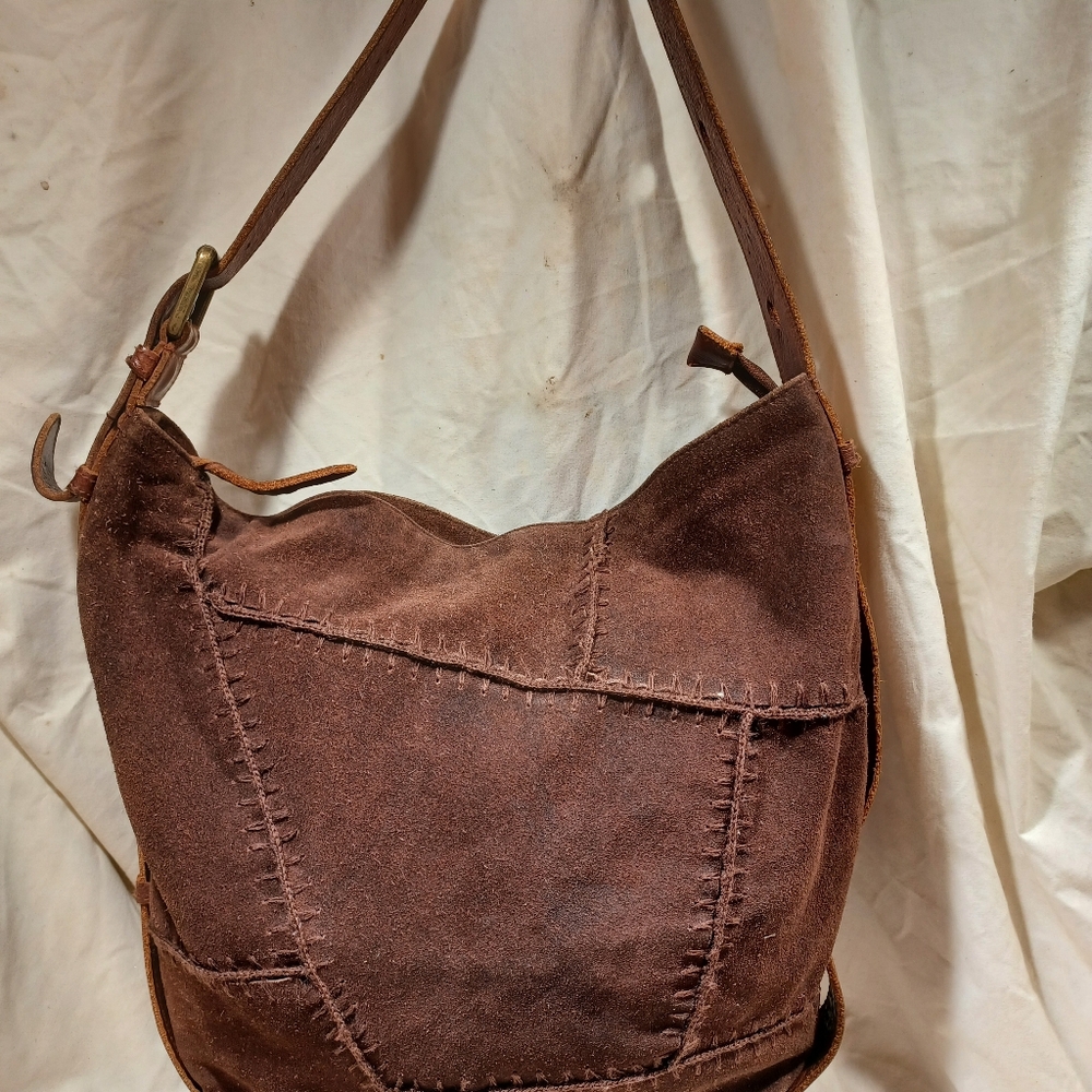 Mo & Co all leather shoulder bag